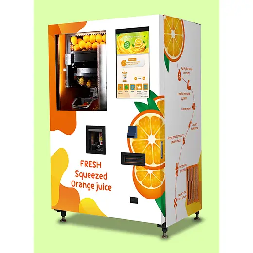 Juicelab orange juice vending machine